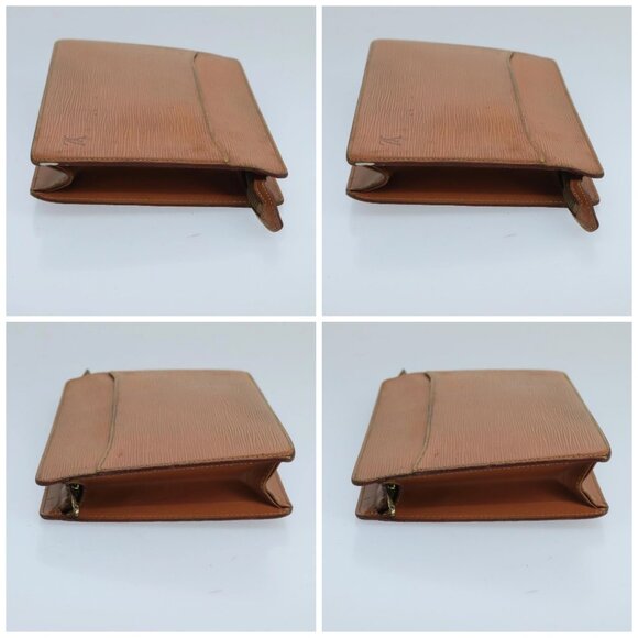 LOUIS VUITTON Epi Pochette Homme Bag Brown Zipangu Gold M52528 LV Auth th5481 - Picture 16 of 16